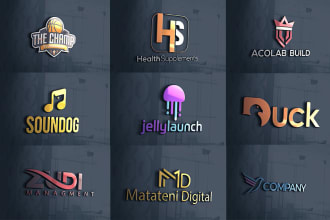 do 3d medical healthcare dental wellness, business logo