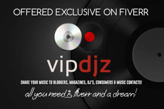 post your song or video on a music blog and email blast to subscribers