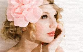 make your five photos look PAINTED