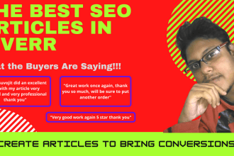 write yoast SEO friendly articles at an affordable price
