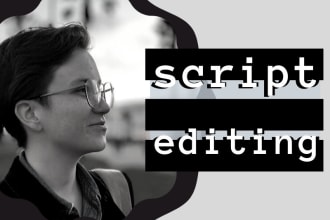 edit and review your screenplay