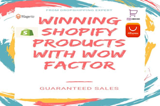 do shopify dropshipping winning product research