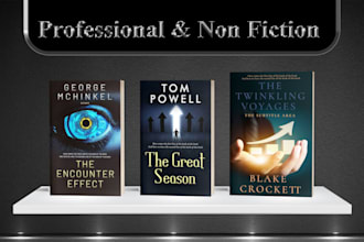 create unique ebook cover design