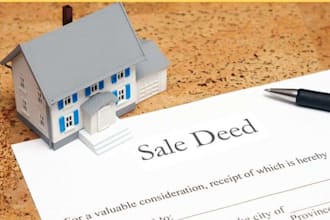 draft sale deed and leave and license and rent agreement