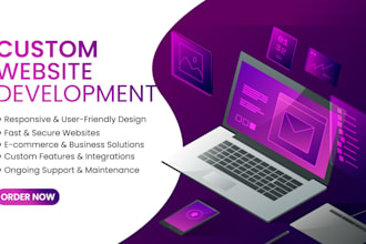 be your full stack web developer for website development