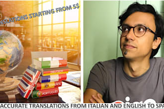 translate technical docs from italian or english to spanish