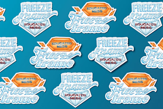 draw professional cartoon sticker design