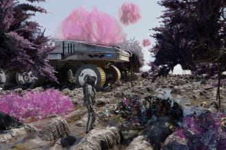 concept art for science fiction