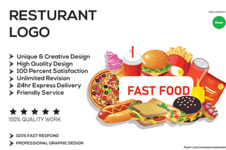 design professional bakery,fast food and restaurant logo