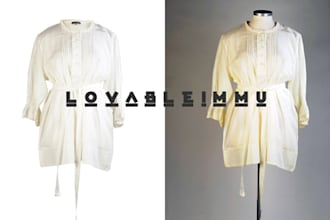 remove background from your product or model shoot