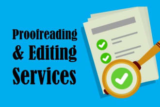 proofread and edit your text to make it marvelous