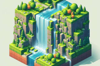 create 3d isometric illustrations with ai art