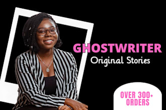 be your romance story ghostwriter