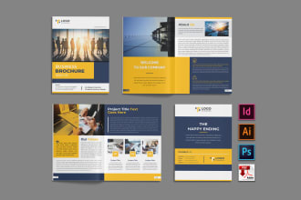 design business flyer, brochure, company profile, booklet, proposal, catalog