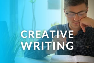 do creative writing or story writing