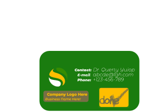 create your existing business card as an amazing pcb
