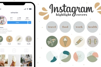 create your instagram highlight covers