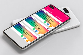 create awesome app screenshots for play store and app store