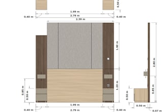 design plan, render interior, and exterior