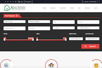 build best real estate sale and rent website