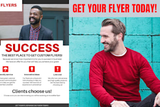 make event or business flyer