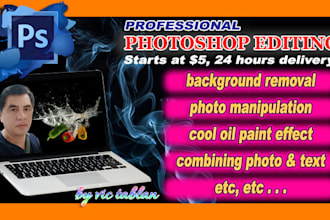 do a professional photoshop editing services