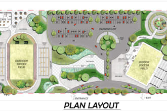 create your architectural plans, master plan and home plans