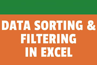 sort, split and filter excel spreadsheet in required format