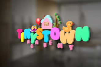 design fun and colorful logo for baby and kids brand