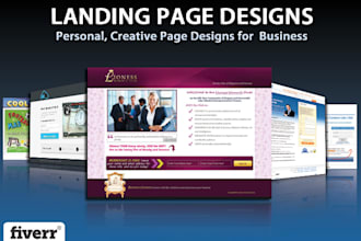 design Landing Page or Squeeze Page for Maximum Conversion