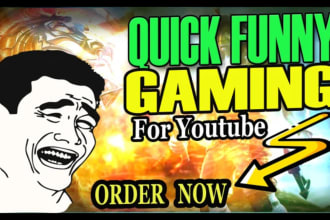 edit funny gaming videos for any game
