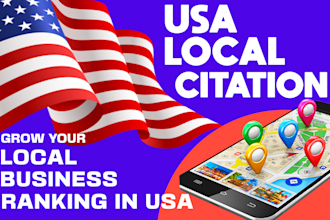 manually do nap consistent USA local citations for local SEO