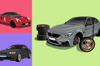 design vector illustration of your car or any vehicle