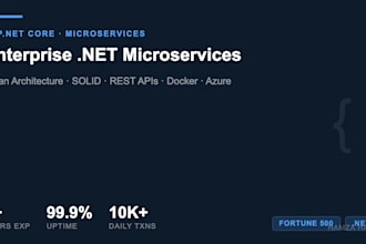 build enterprise net core asp net microservices with clean architecture
