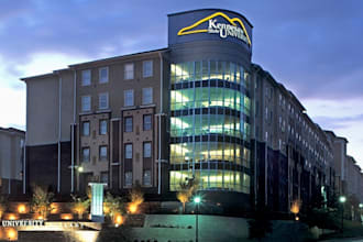 post 50 flyers around Kennesaw State University with 25,000 students