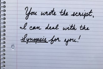 read your screenplay and write the synopsis