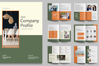 do digital or printing company profile booklet pdf