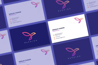 do modern outstanding business card and stationary design