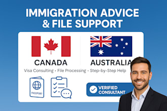 be your immigration lawyer for canada and australia visa services