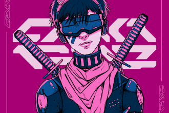 draw cyberpunk, lofi or streetwear anime illustrations