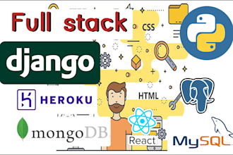 create django flask python full stack web developments