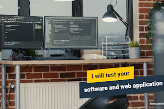 test your software and web application