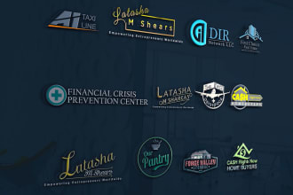 create your company logo design with unique design concept