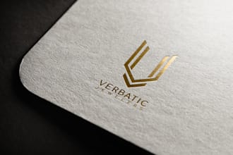 create an elegant, minimalist logo design and branding