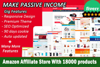 autopilot amazon affiliate store with 18000 winning products