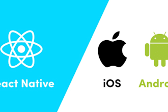 develop ios and android apps using react native