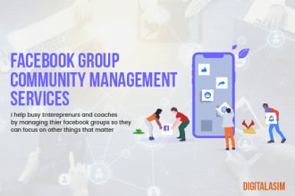 create and manage your facebook group as a community manager