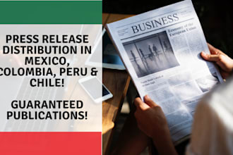 press release mexico colombia chile peru guaranteed publication
