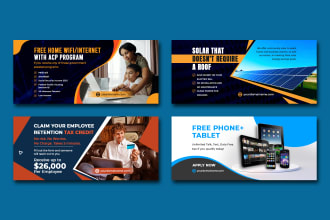 design attractive facebook cover photo banner