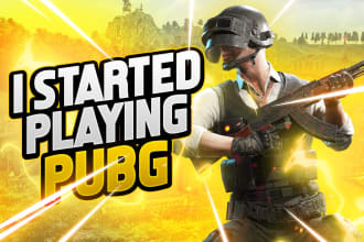 create amazing gaming youtube thumbnail design in 3hours